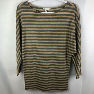 CABI Women’s Size XS Striped Polish Tee. EUC.